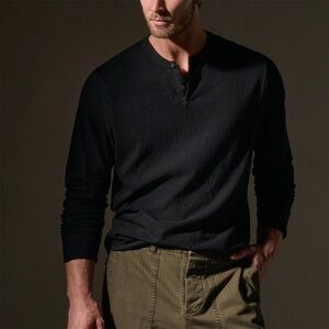 James Perse Long Sleeve Henley